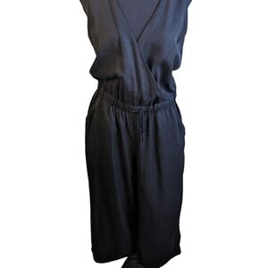 Black Sleeveless Jumpsuit Size S Fully Lined Pants. Monk & Lou